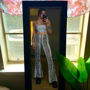 Snakeskin Pants